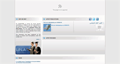 Desktop Screenshot of penallebanon.org