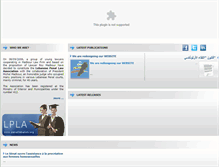 Tablet Screenshot of penallebanon.org